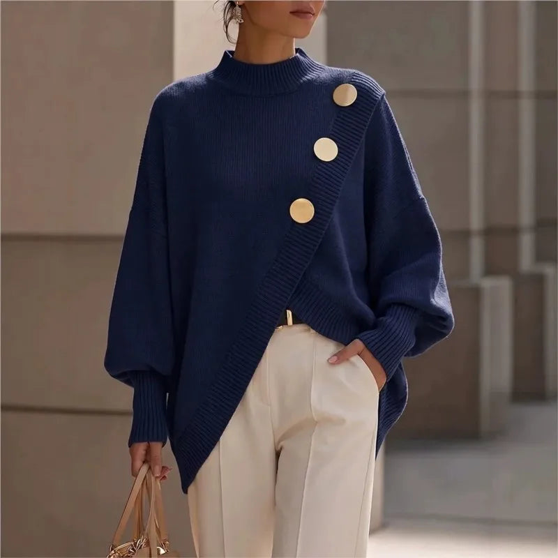 Seraphine Mock Neck Pullover