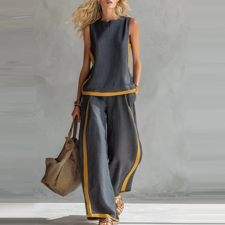 Eva Wide Leg Matching Set