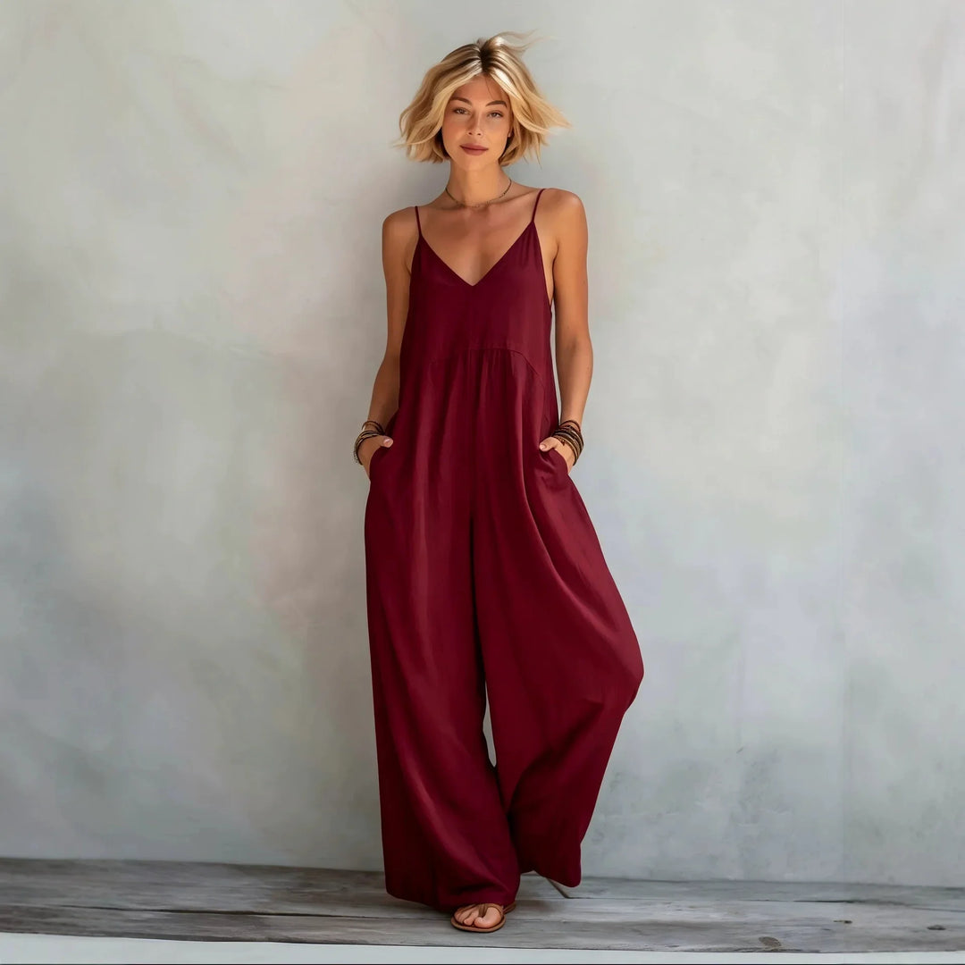 Arabella Pocket Wide Leg Jumpsuit