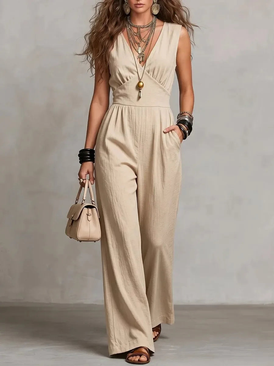 Elodie Wide Leg Jumpsuit