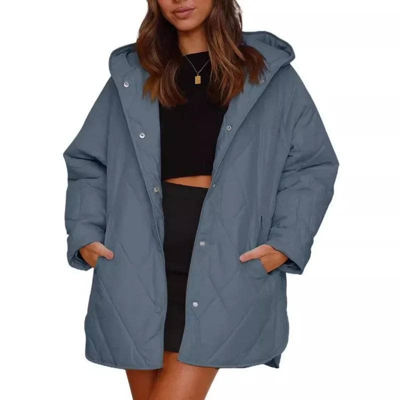 Bronwen Button Front Parka