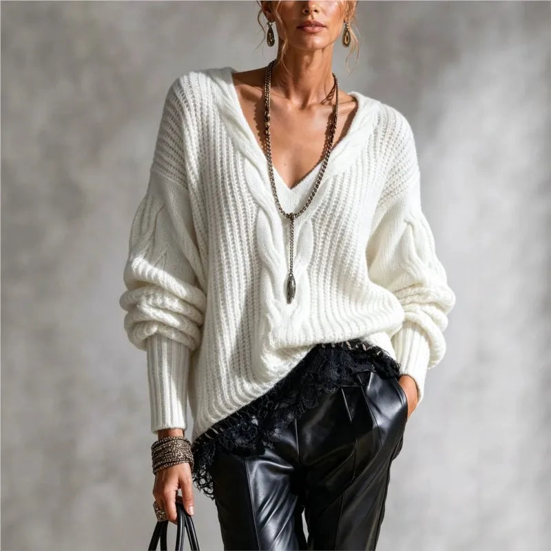 Lior Cable Knit Sweater