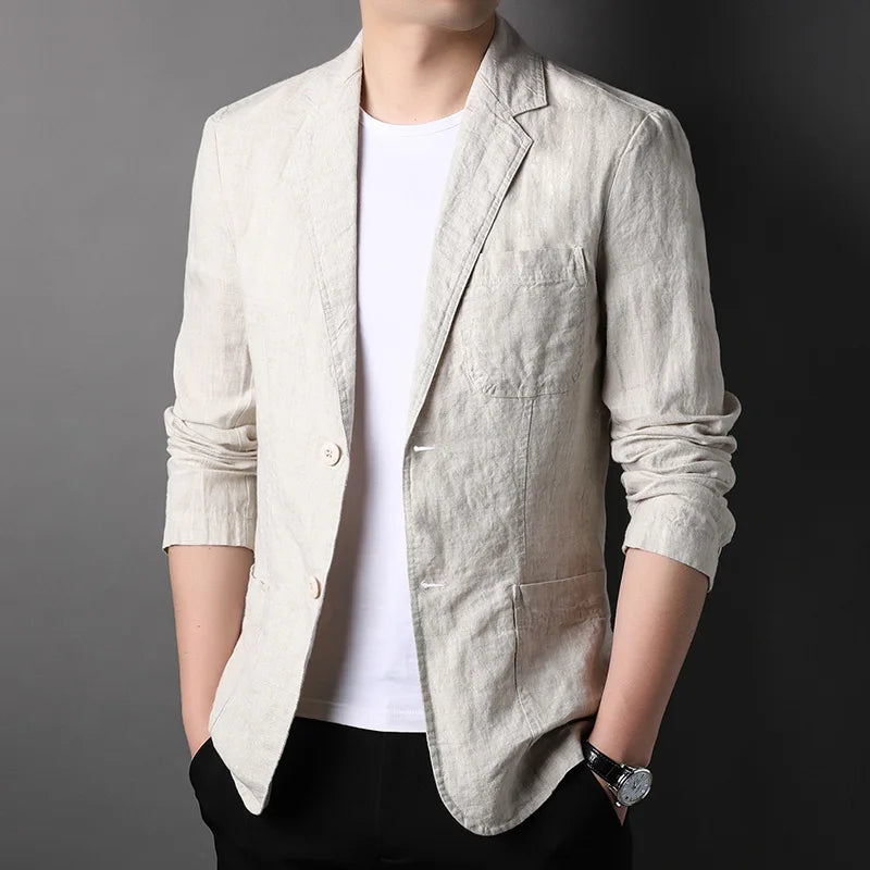Easton Italian Linen Casual Blazer