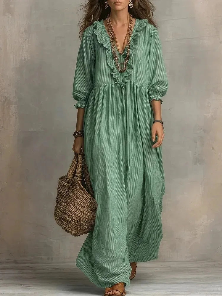Dawson Ruffle Maxi Dress