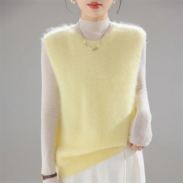 Vivienne Brushed Knit Vest