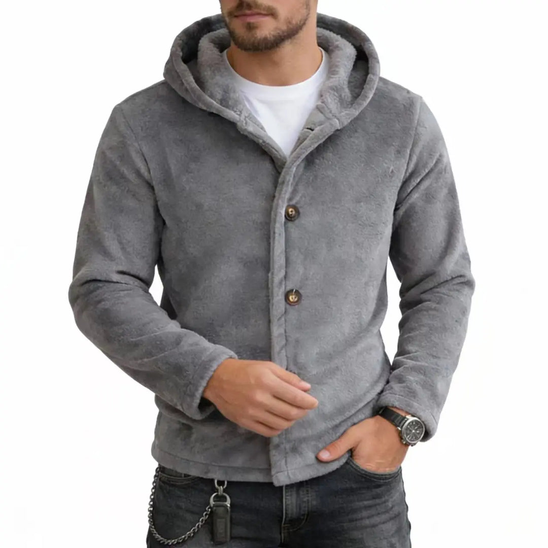 Mitchell Button Front Fleece Jacket
