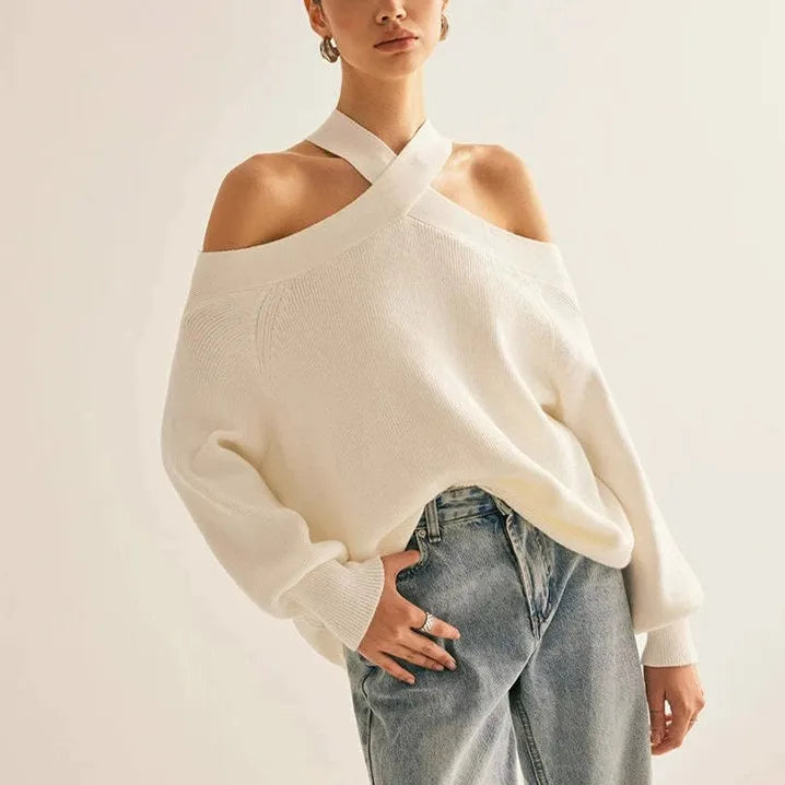 Astrid Cold Shoulder Pullover