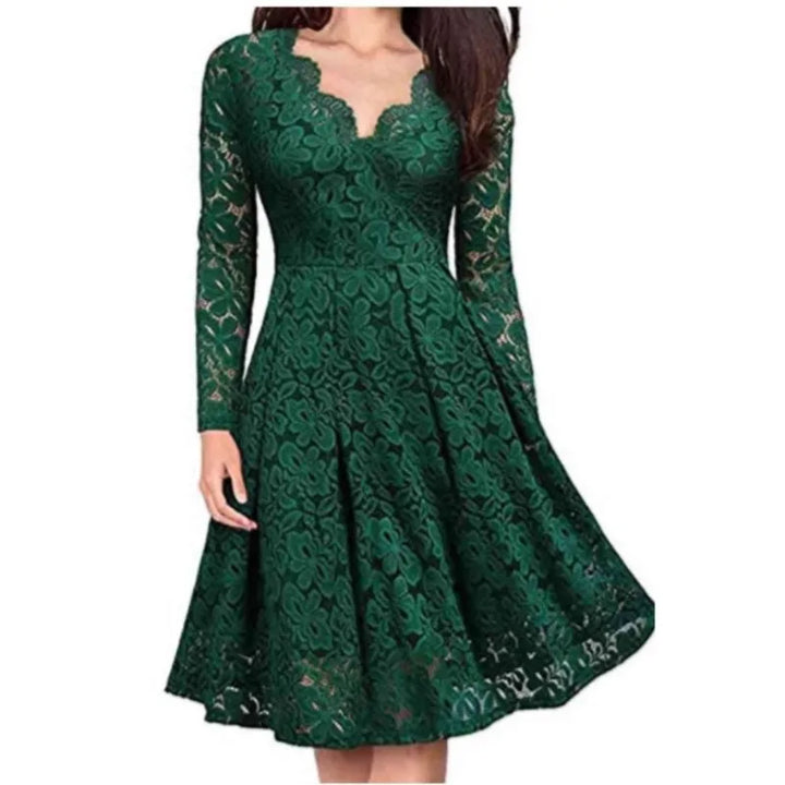 Calliope Floral Lace Mini Dress
