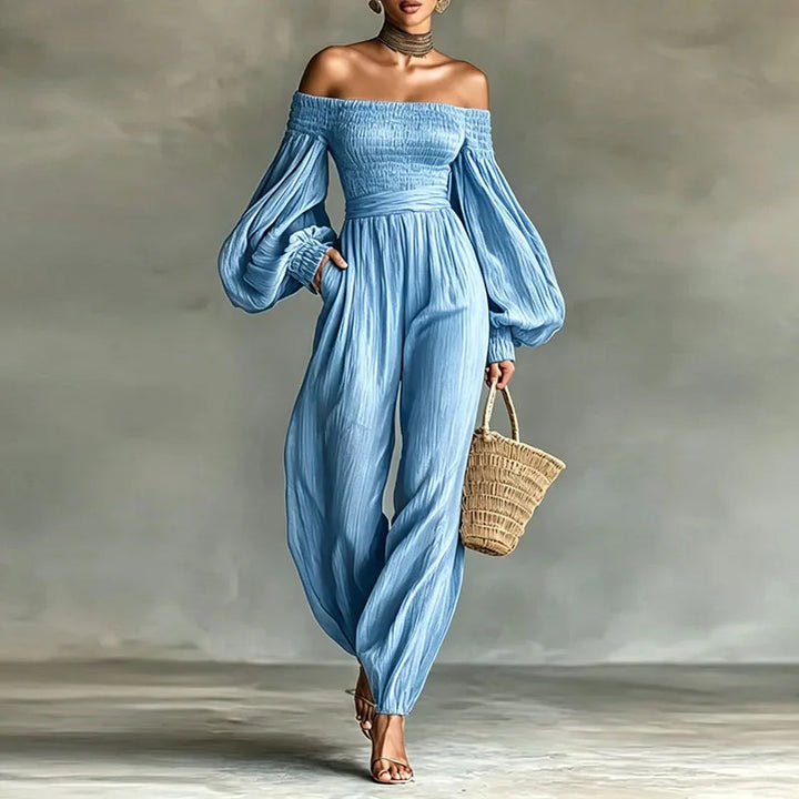 Ava Easy Flow Off Shoulder Jumpsuit