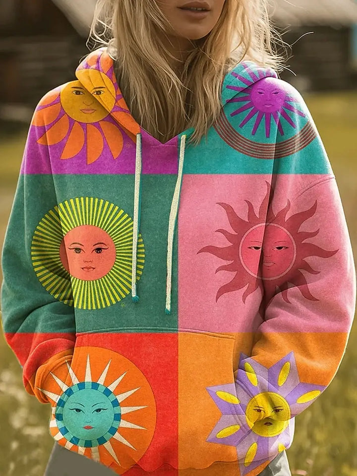 Aurelia Bohemian Print Hoodie