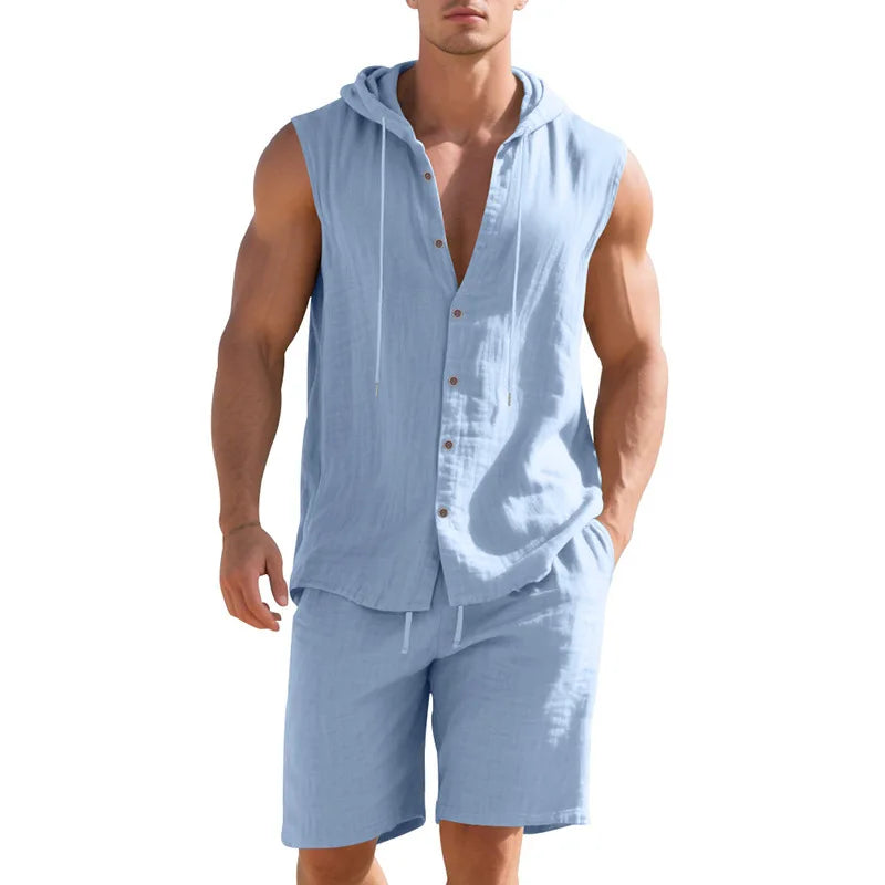 Coastline Linen Matching Set