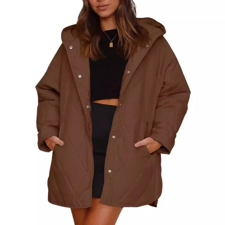 Bronwen Button Front Parka