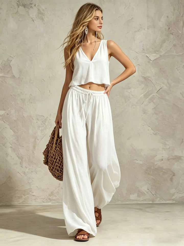 Lyra Casual Summer Trouser Set