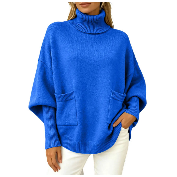 Freya Batwing Turtleneck Sweater