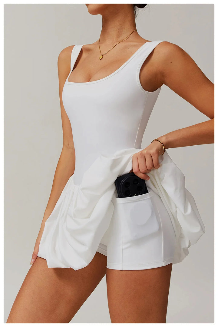Estelle Flattering Bubble Tennis Dress