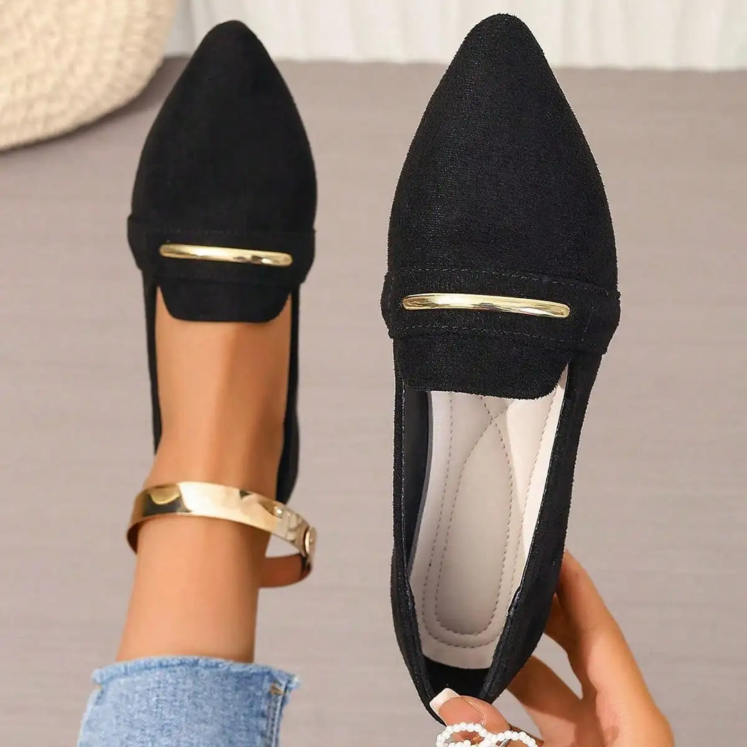 Aleigha Orthopedic Pointed Loafers
