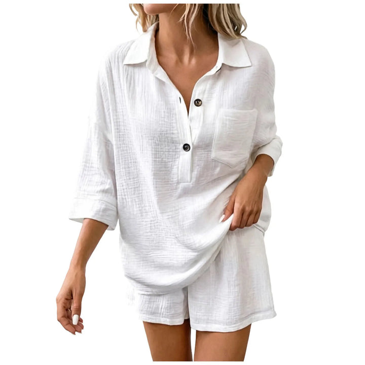 Rosetta Breathable Linen Set