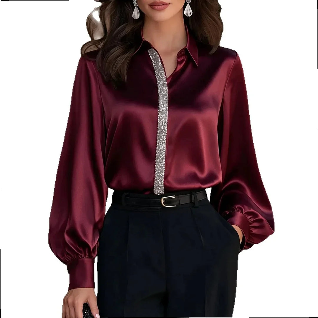 Amara Lantern Sleeve Blouse