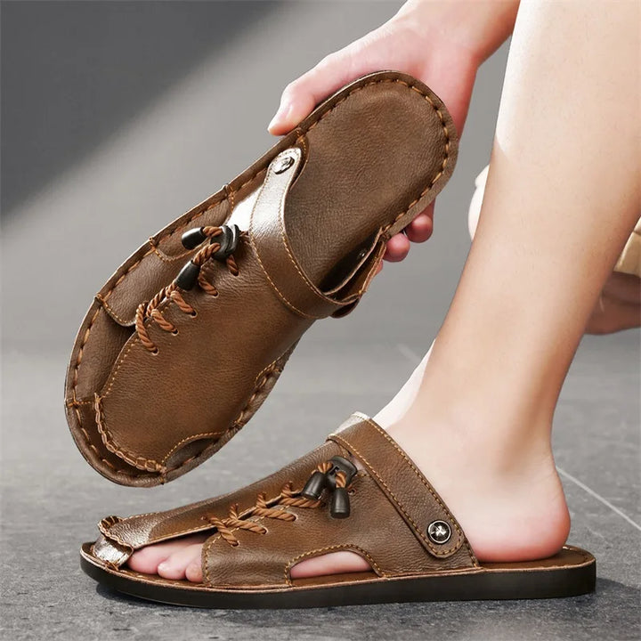 Zack Casual Leather Sandals