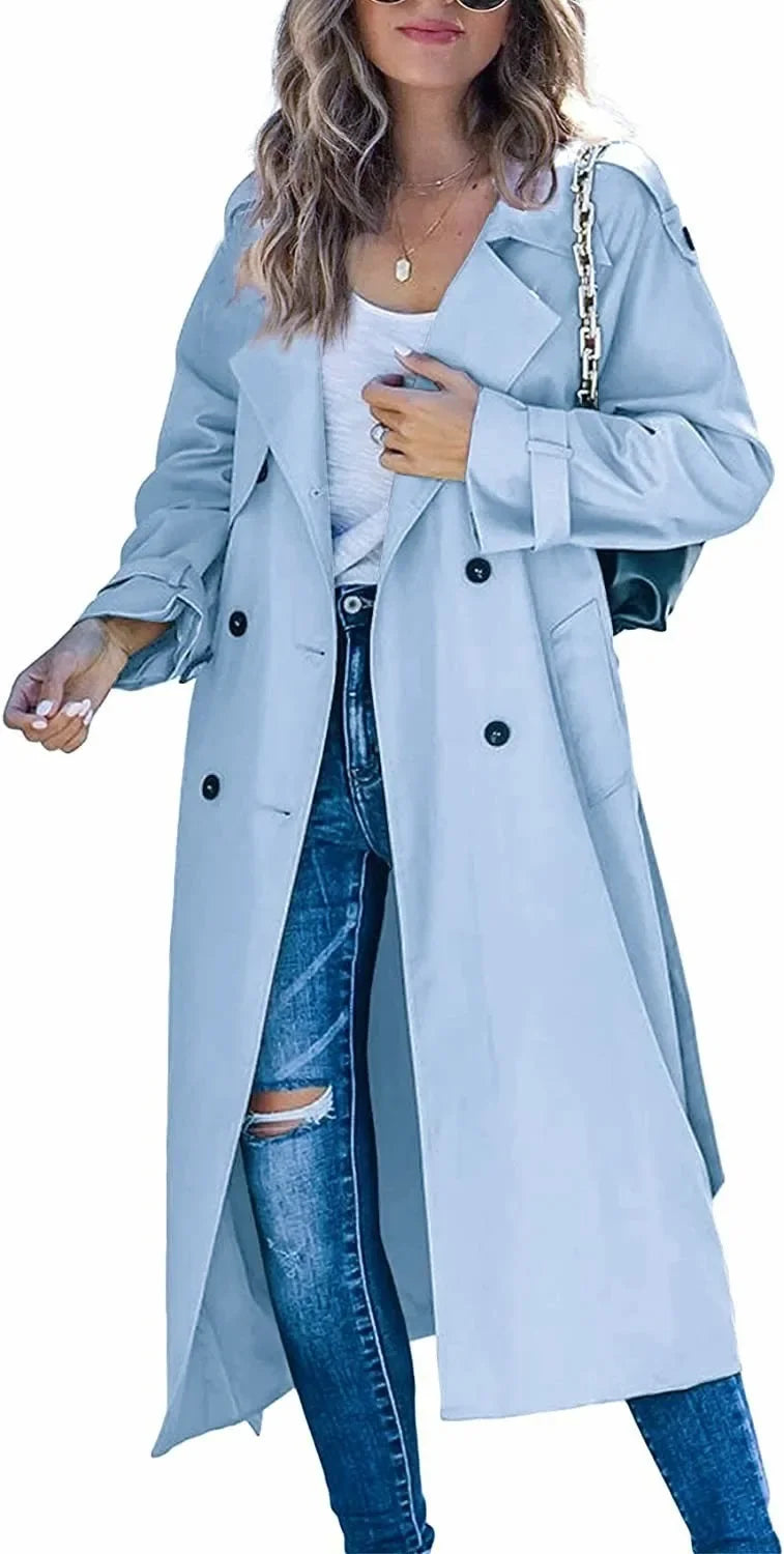 Margaux Double Breasted Trench Coat