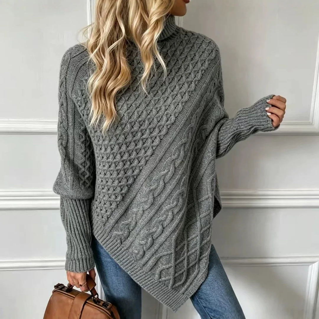 Fiorella Asymmetric Hem Sweater