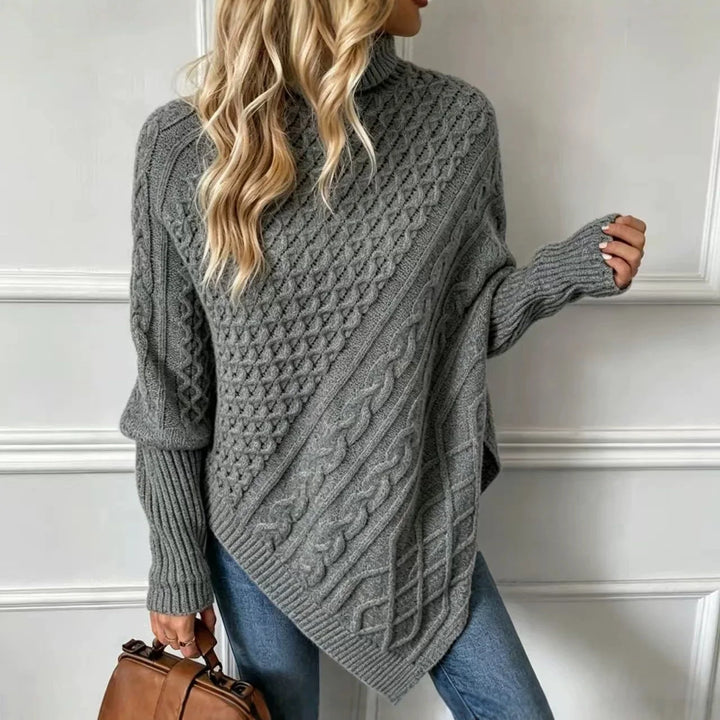 Fiorella Asymmetric Hem Sweater