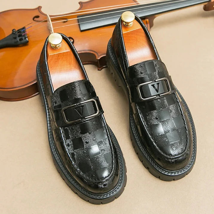 Archie Leather Penny Dress Loafers