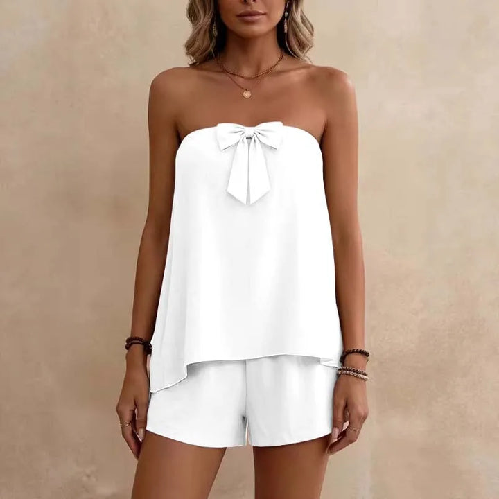 Melody Strapless Summer Co-Ord Set