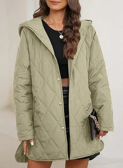 Elowen Quilted Hooded Jacket
