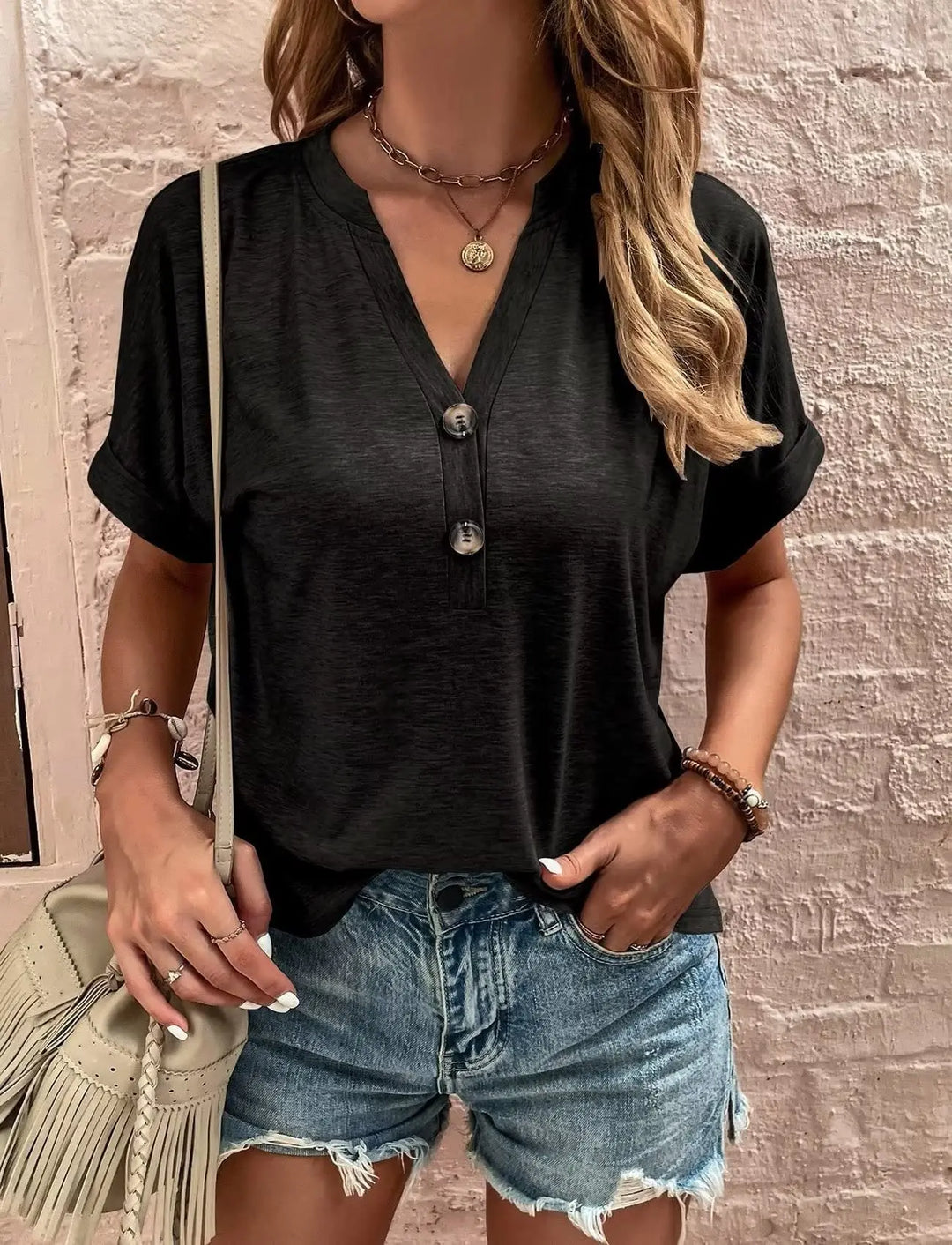 Whitney Relaxed Loose Fit Blouse