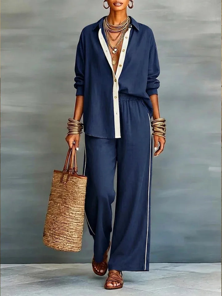 Cassie Summer Linen Co-Ord Set