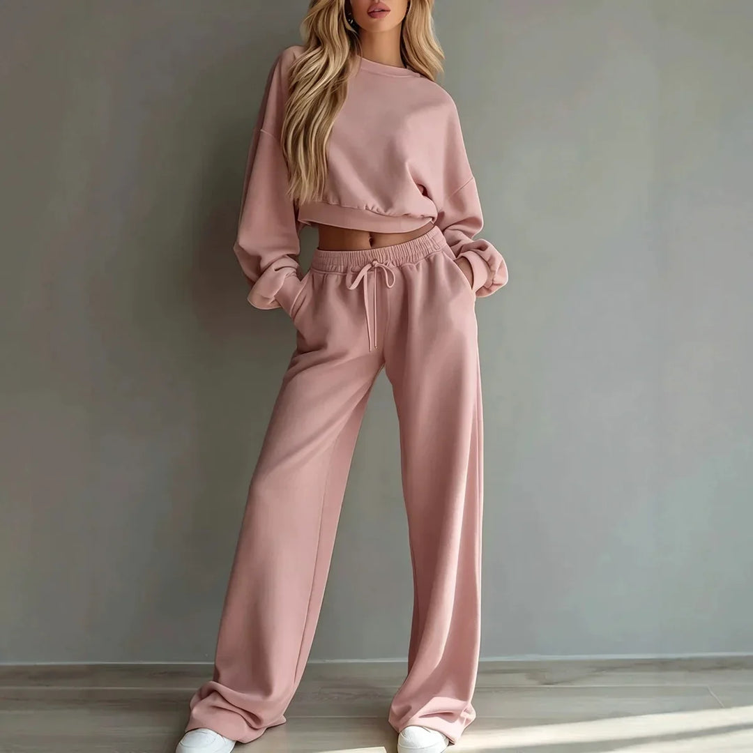 Isobel Cropped Lounge Set