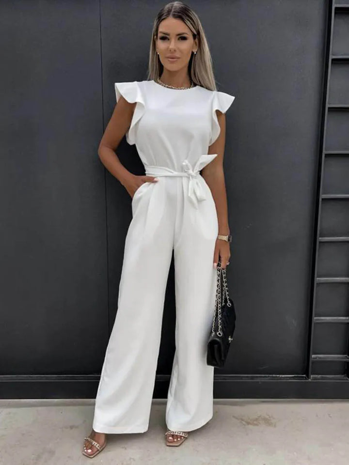 Annie Elegant Wide Leg Jumpsuit