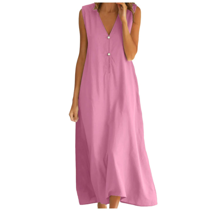 Chloe Collared Maxi Dress