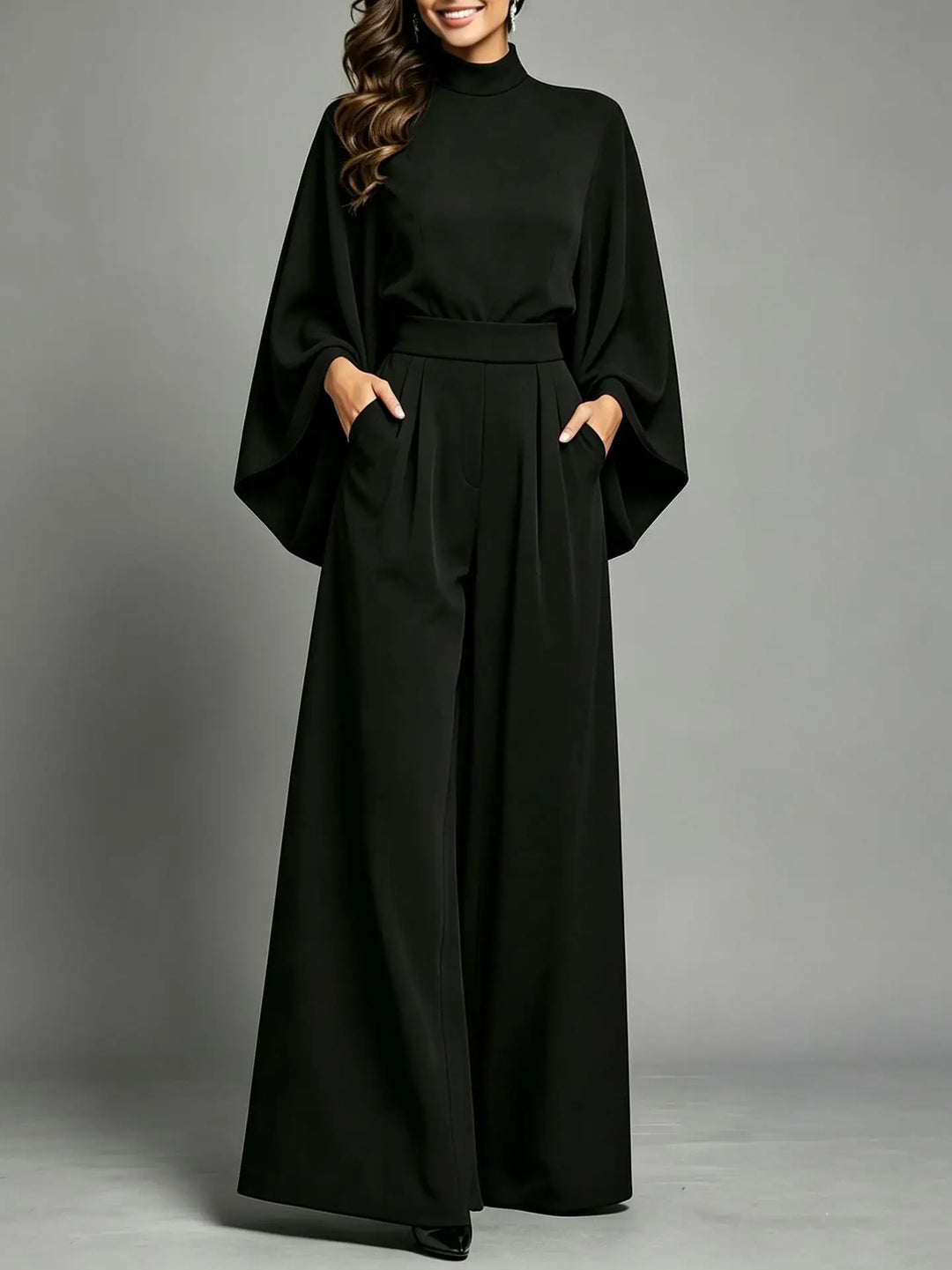 Adalynn Formal Cape Sleeve Set