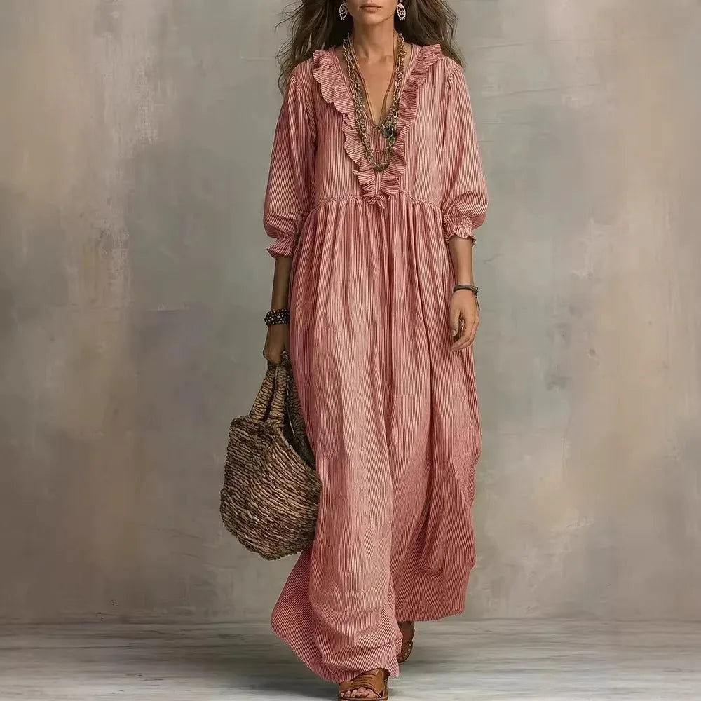 Dawson Ruffle Maxi Dress
