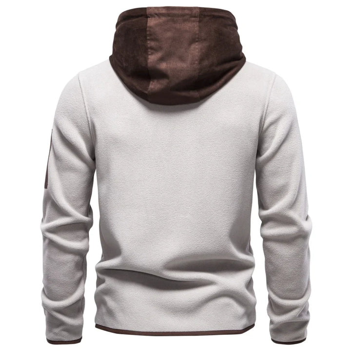 Hadrian Drawstring Hood Fleece Jacket