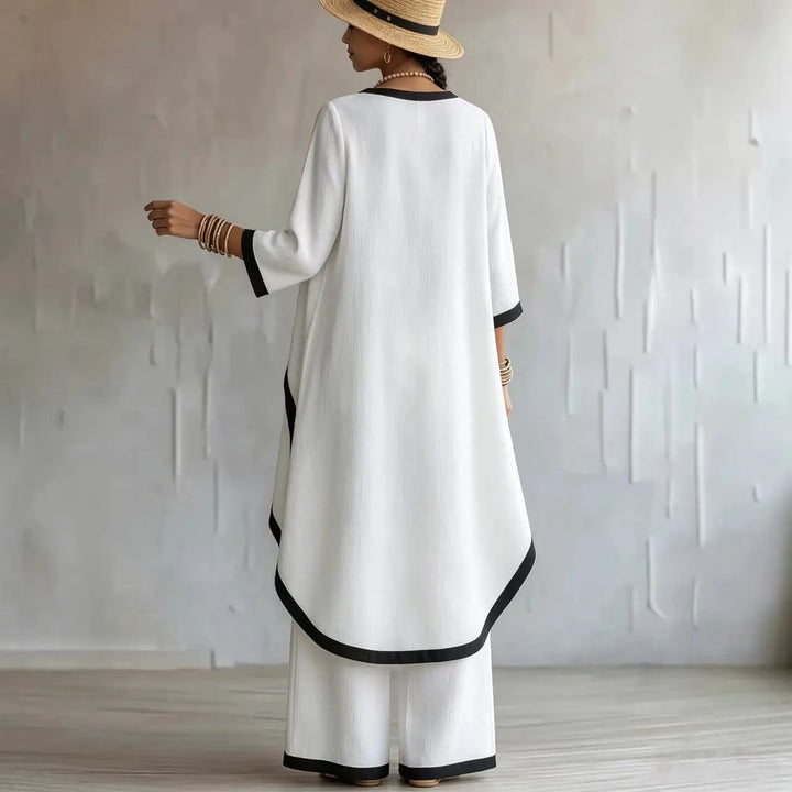 Mia Asymmetrical Two-Piece Set