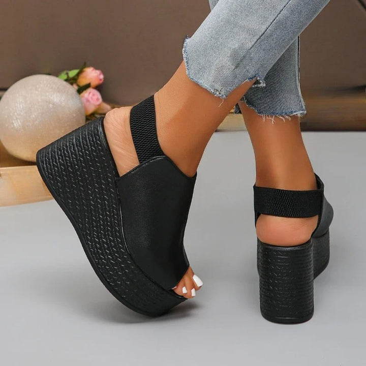 Thalia Orthopedic Wedge Sandals