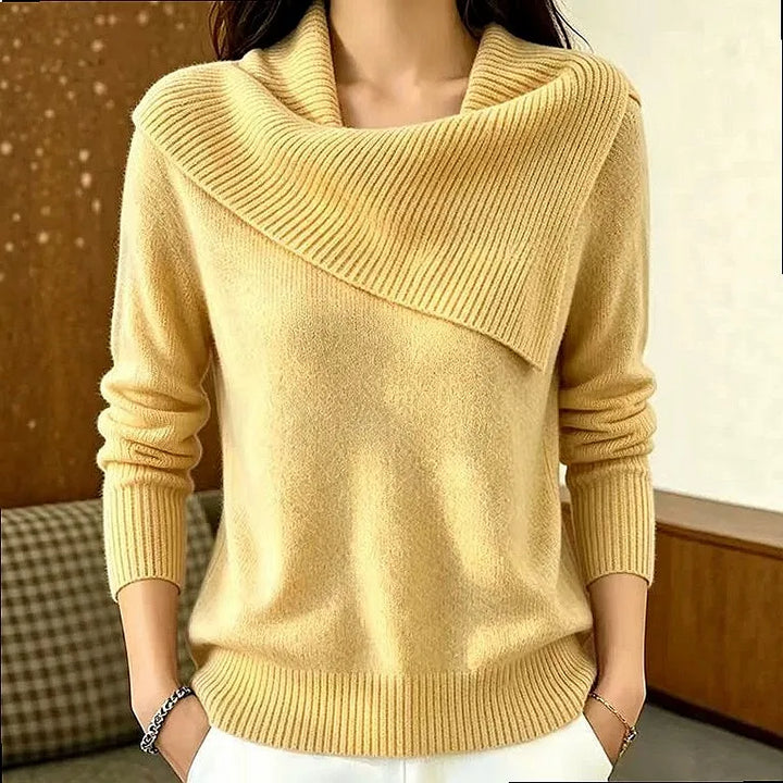 Celestine Foldover Collar Sweater