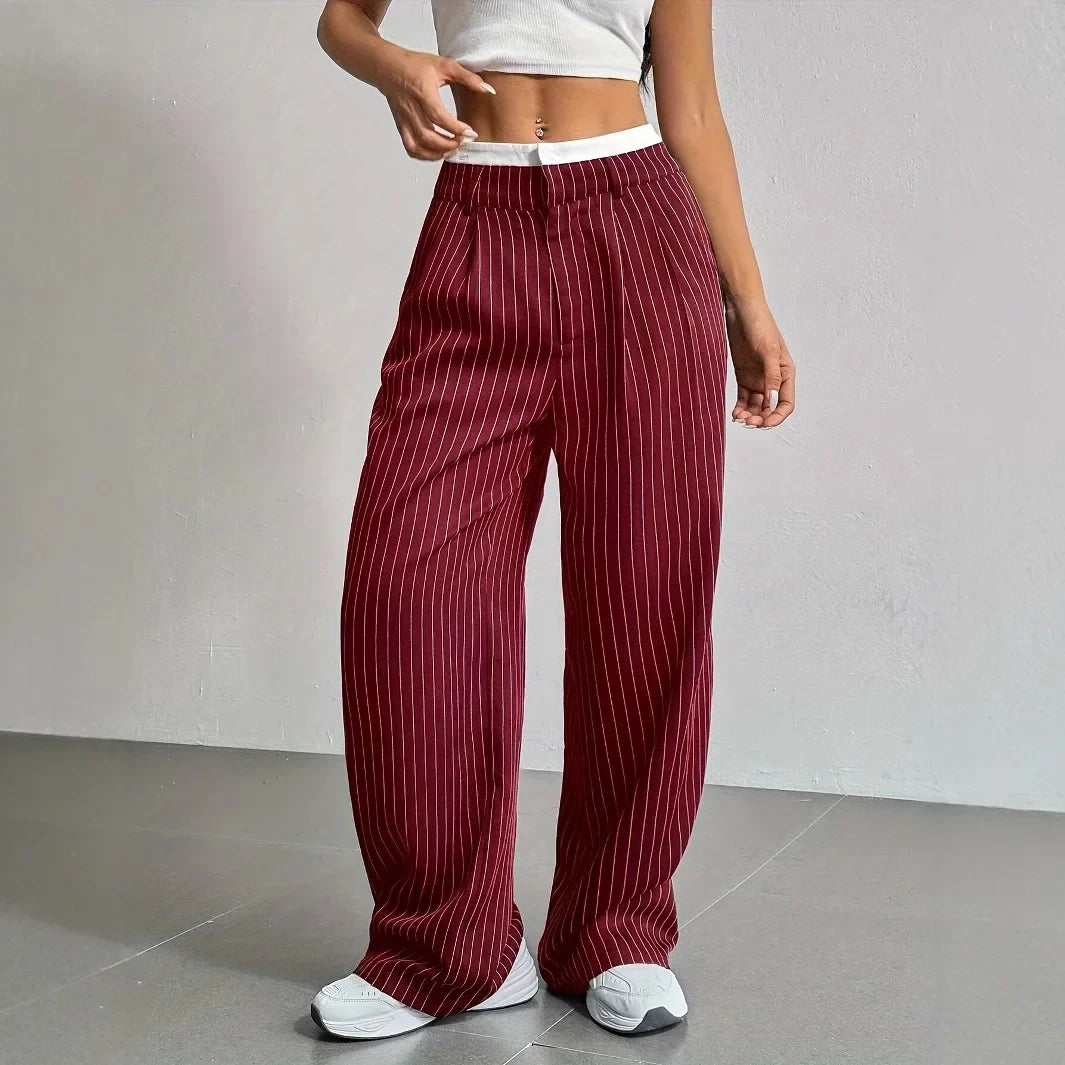 Emiara Classic Striped Pants