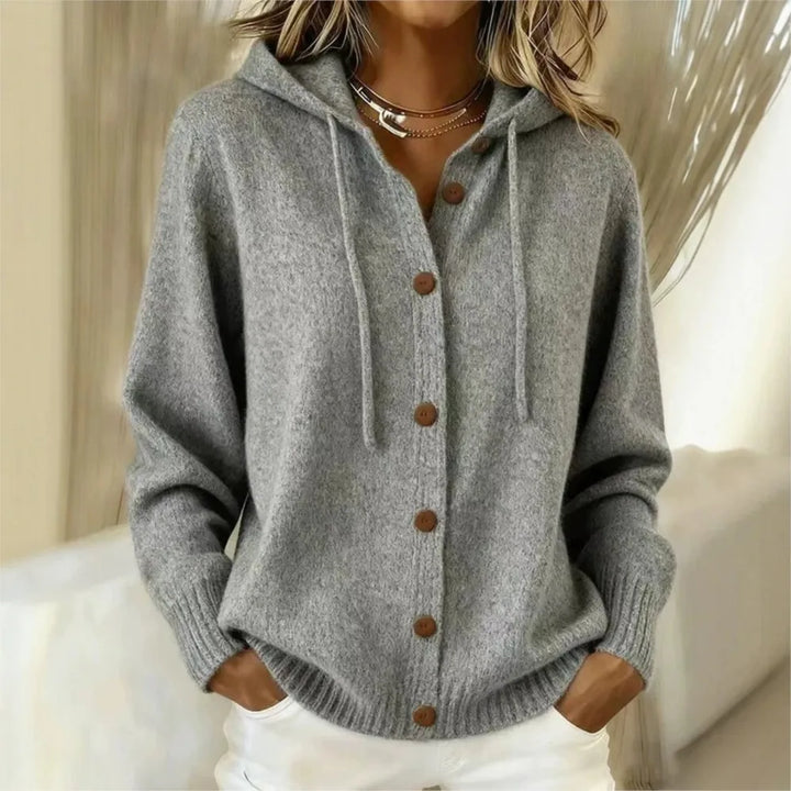 Ainsley Hooded Knit Cardigan