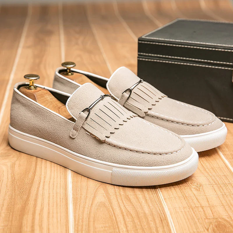 Xavier Slip On Tassel Loafers