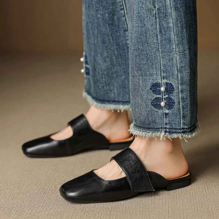 Scarlett Genuine Leather Flats