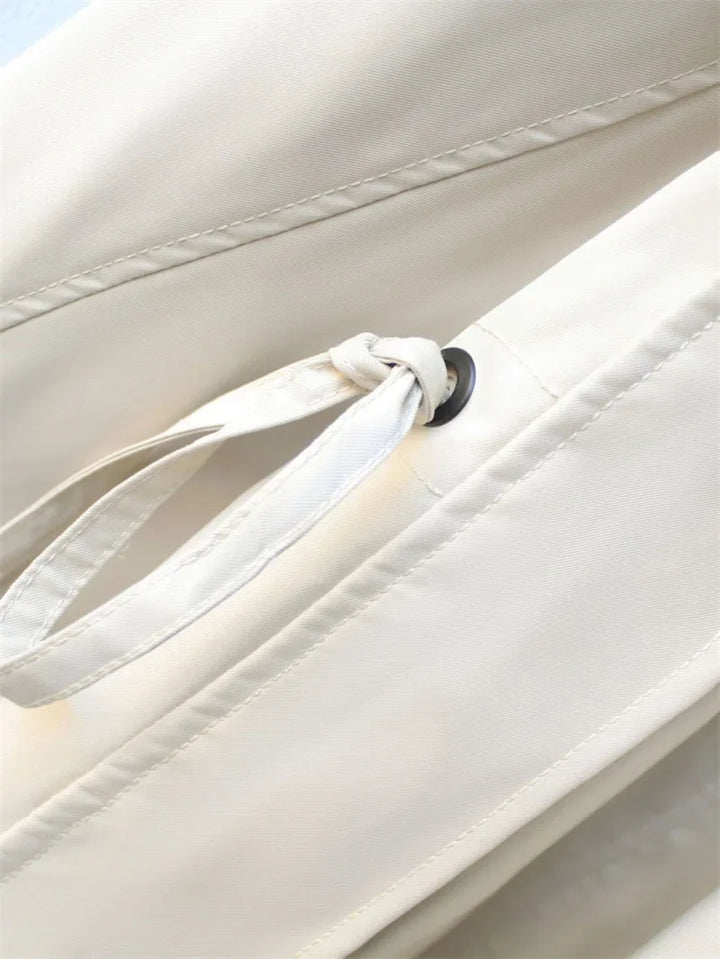 Calliope Contrast Collar Trench