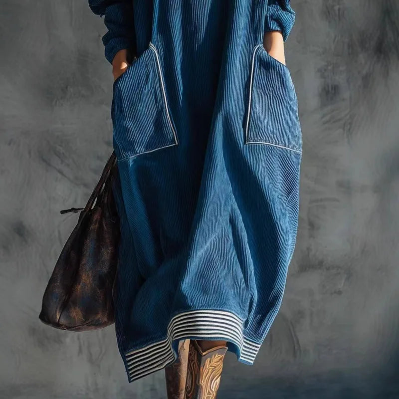 Aurelia Oversized Pocket Dress