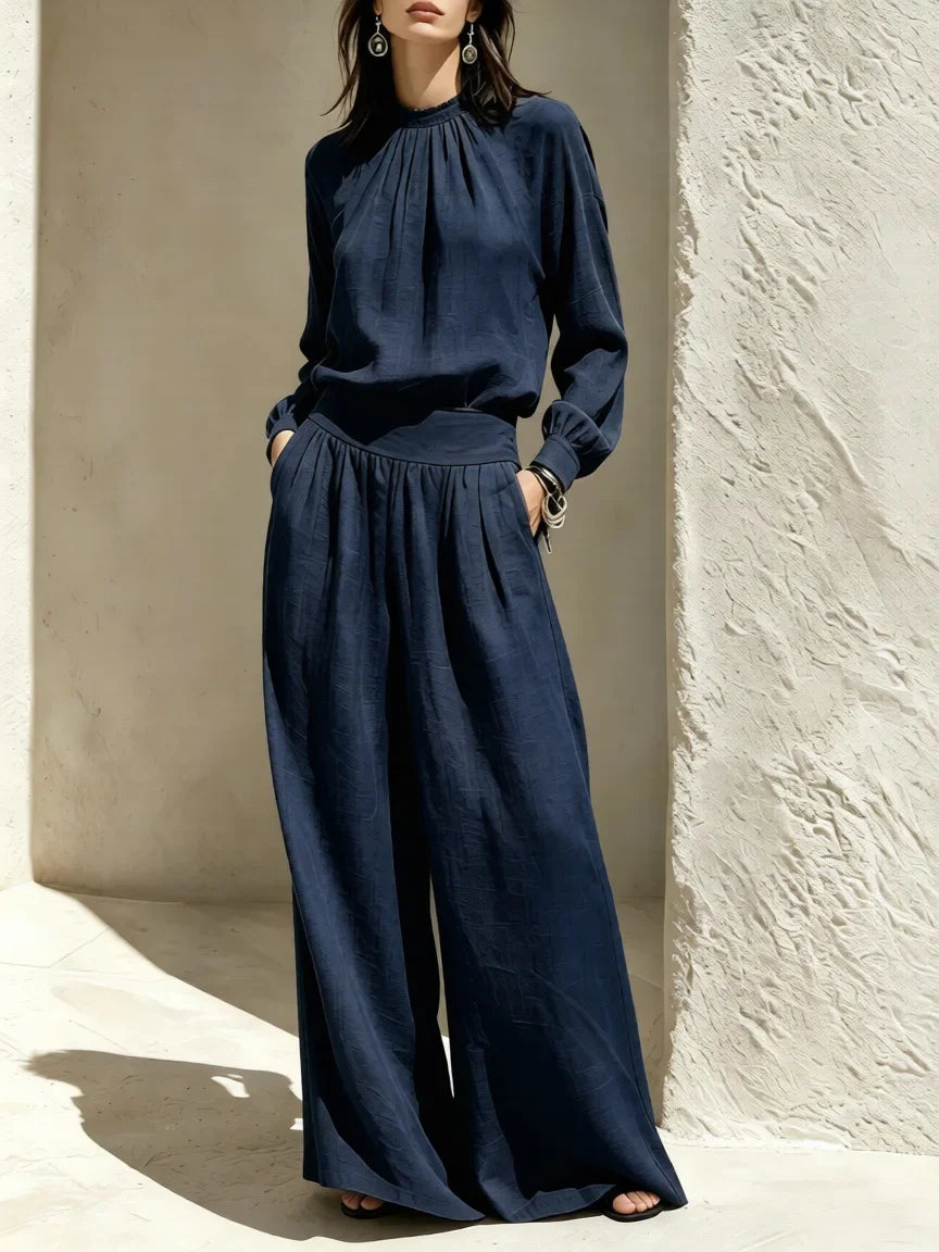 Jocelyn Lantern Sleeve Trouser Set