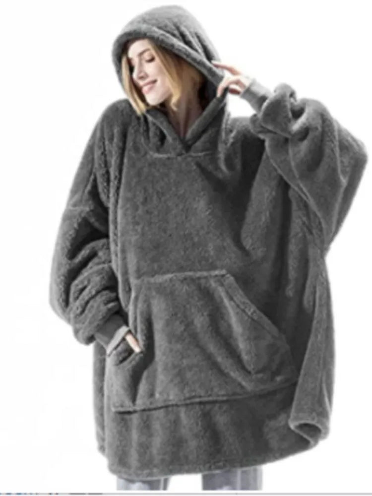 Fenwicke Hooded Blanket Pullover