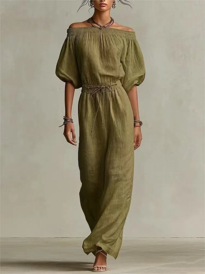 Dorothy Off Shoulder Maxi Dress