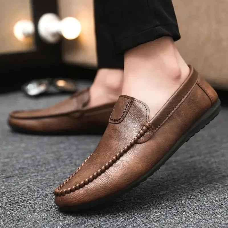 Sergio Classic Leather Loafers